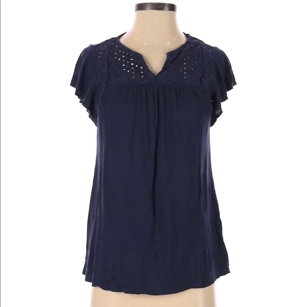 Merona Navy Blue Top